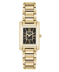 Anne Klein Women's Quartz Rectangle Gold-Tone Alloy Metal Bracelet Watch 20mm