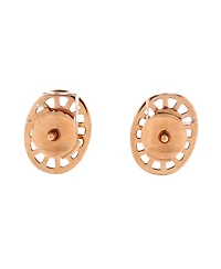 Pre-Owned HERMES Chaine D'Ancre Divine Stud Earrings