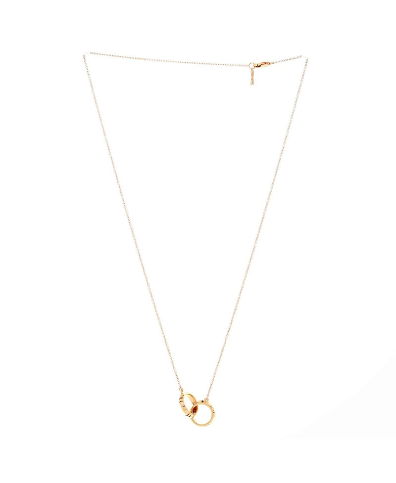 Pre-Owned Tiffany & Co Atlas X Closed Interlocking Pendant Necklace