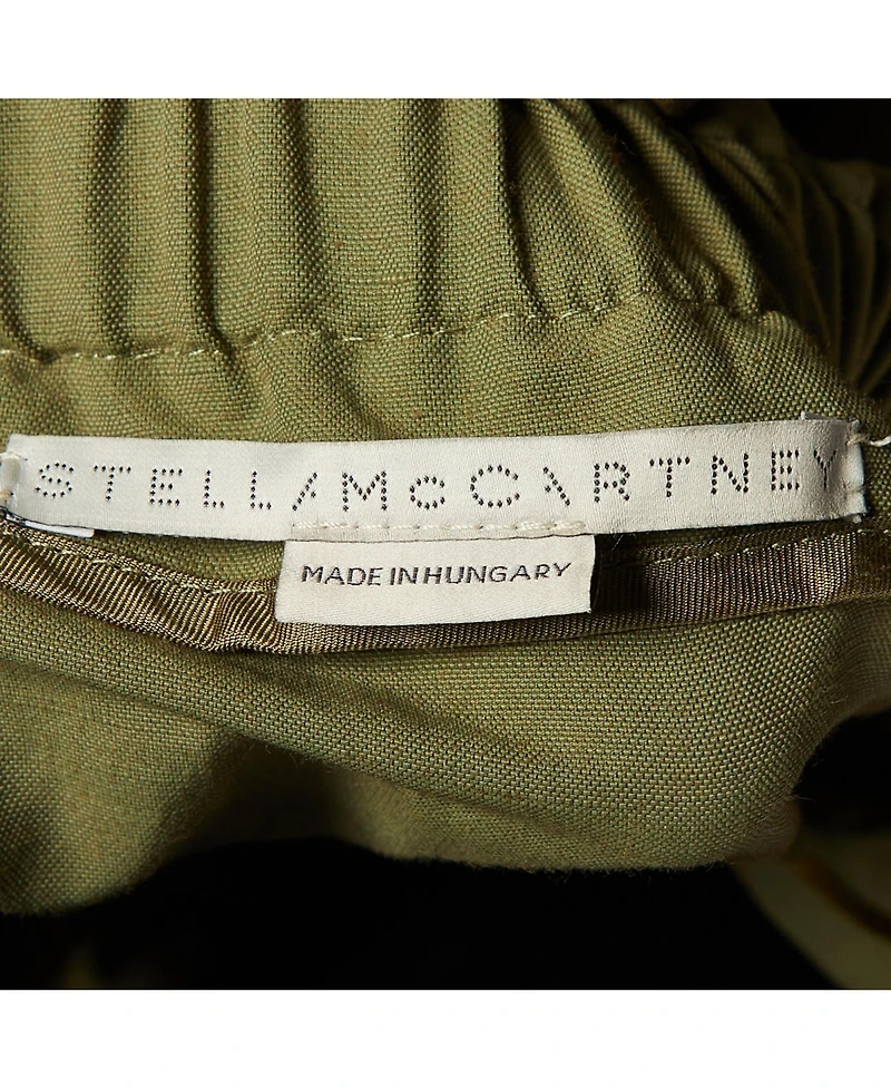 Pre-Owned Stella Mccartney Women's Cotton Blend Paperbag Midi Skirt