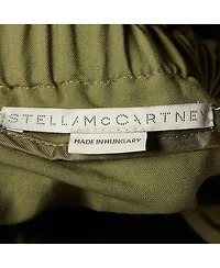 Pre-Owned Stella Mccartney Women's Cotton Blend Paperbag Midi Skirt