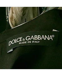 Pre-Owned Dolce & Gabbana Women's Cutlery Print Crepe Sheath Dress