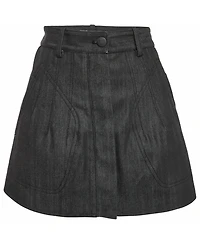 Pre-Owned Balenciaga Women's Denim Mini Skirt