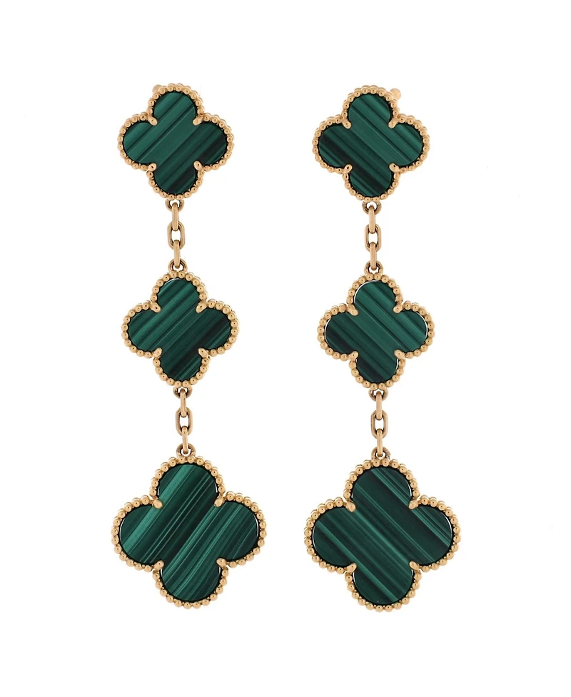 Pre-Owned Van Cleef & Arpels Magic Alhambra 3 Motifs Earrings