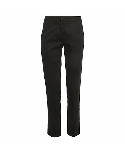 Pre-Owned Dolce & Gabbana Women's Gabardine Straight Fit Trousers
