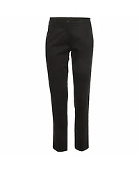Pre-Owned Dolce & Gabbana Women's Gabardine Straight Fit Trousers