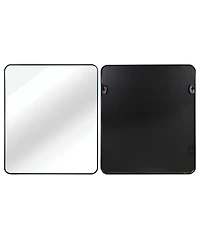 Rainsken 30 "x36" Rectangular Bathroom Mirror, Modern Wall Mounted Vanity Mirror with Shatterproof Film