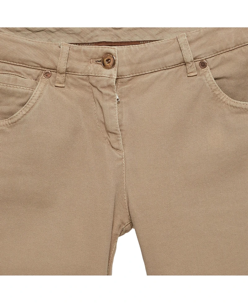 Pre-Owned Brunello Cucinelli Women's Denim Regular Fit Jeans