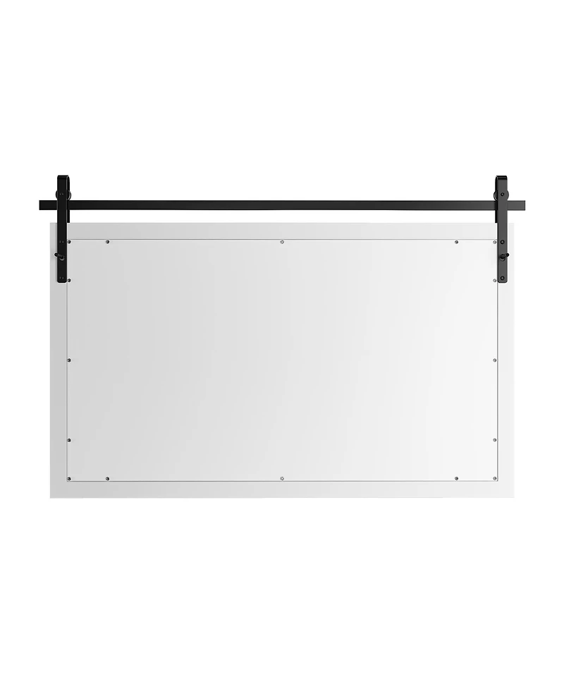 Lovmor Farmhouse Inches W x Inches H Rectangle Framed Wall Bathroom Vanity Mirror Accent Mirror