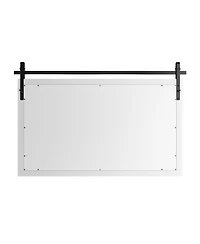 Lovmor Farmhouse Inches W x Inches H Rectangle Framed Wall Bathroom Vanity Mirror Accent Mirror