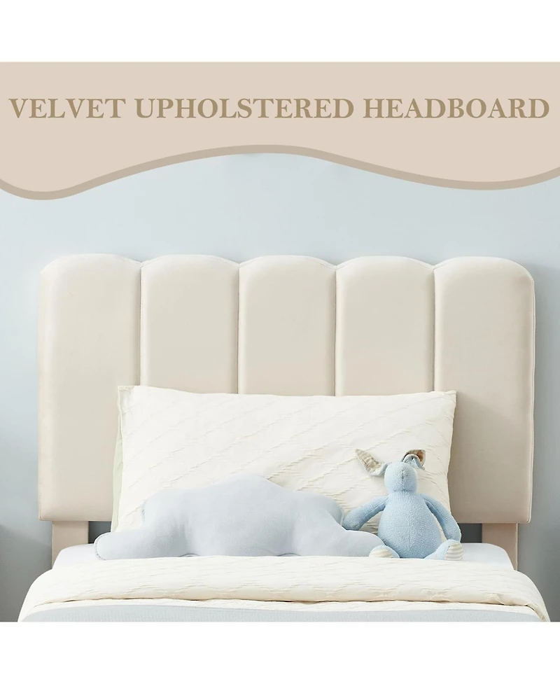 gaomon Twin Upholstered Bed