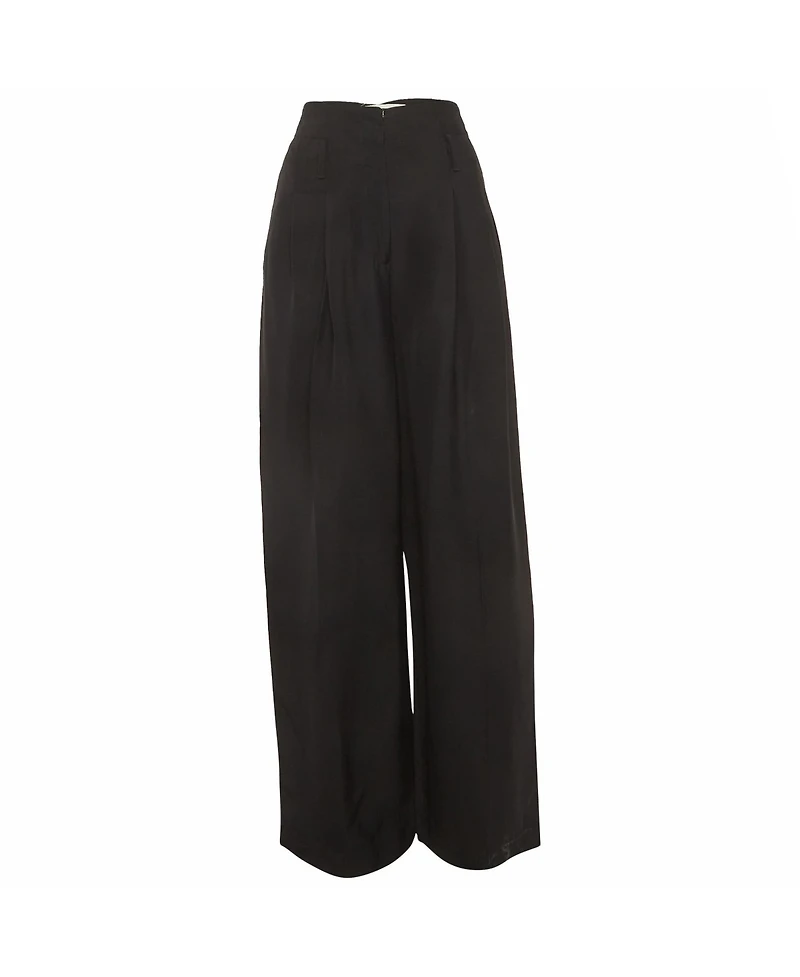Pre-Owned Off-White Women's Crepe Straight Leg Trousers