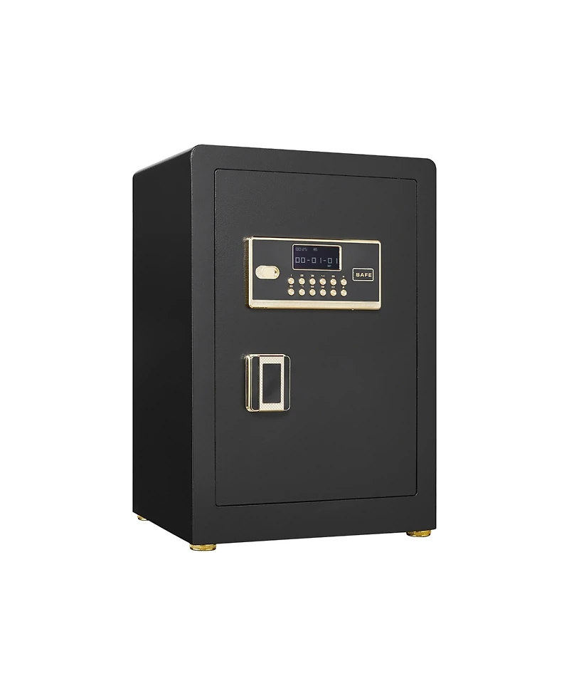 Clihome Solid Alloy Steel Office Home Safes Box with Electronic Keypad and Smart Alert