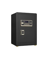 Clihome Solid Alloy Steel Office Home Safes Box with Electronic Keypad and Smart Alert