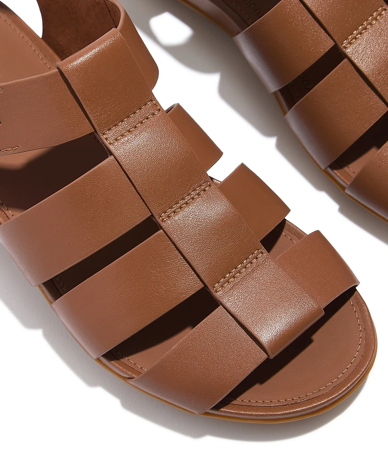 FitFlop Women's Gracie Leather Fisherman Sandals