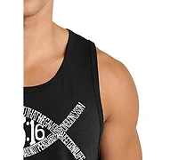 La Pop Art Men's Christian Bible Word Tank Top