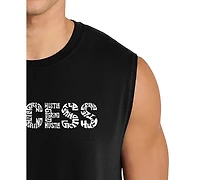 La Pop Art Men's Hustle Typography Money Success Tank Top