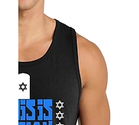 La Pop Art Men's Amazing Word Tank Top