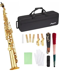 gaomon Straight Soprano Saxophone Complete Set