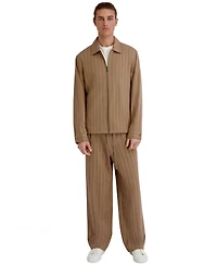 Karl Lagerfeld Paris Men's Stripe Regular-Fit Jacket