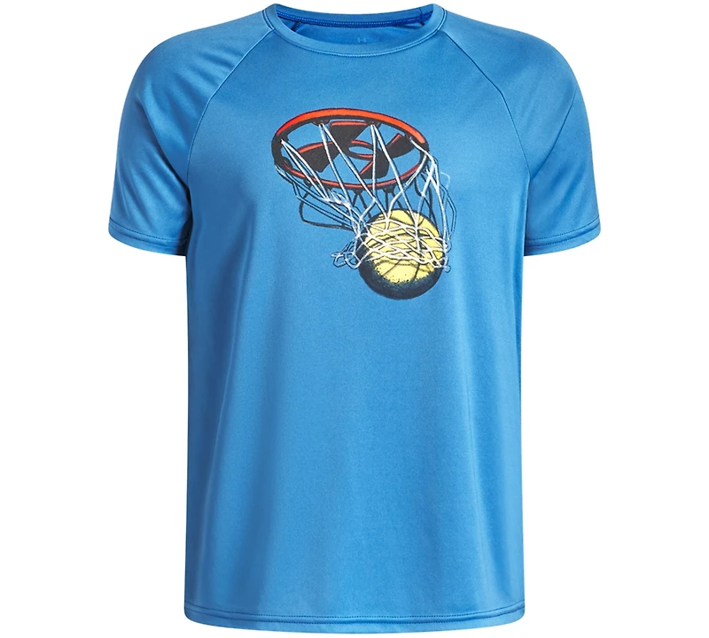 Under Armour Boys' 8-20 Tech Basketball Short-Sleeve T-Shirt