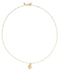 kate spade new york Gold-Tone Summer Daze Banana Pendant Necklace