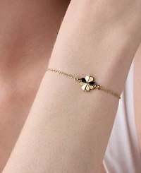 kate spade new york Gold-Tone Flower Solitaire Bracelet