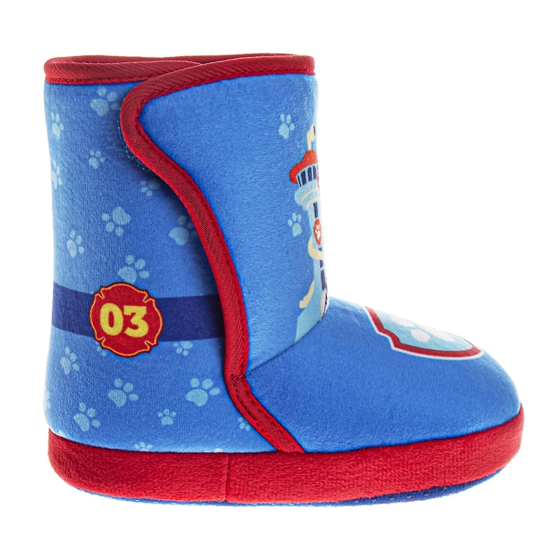 Disney Nickelodeon Paw Patrol Boy's Slippers Soft, Cozy, and Fun Slip On