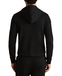 Reiss Men's Holland Merino Wool Drawstring Hoodie