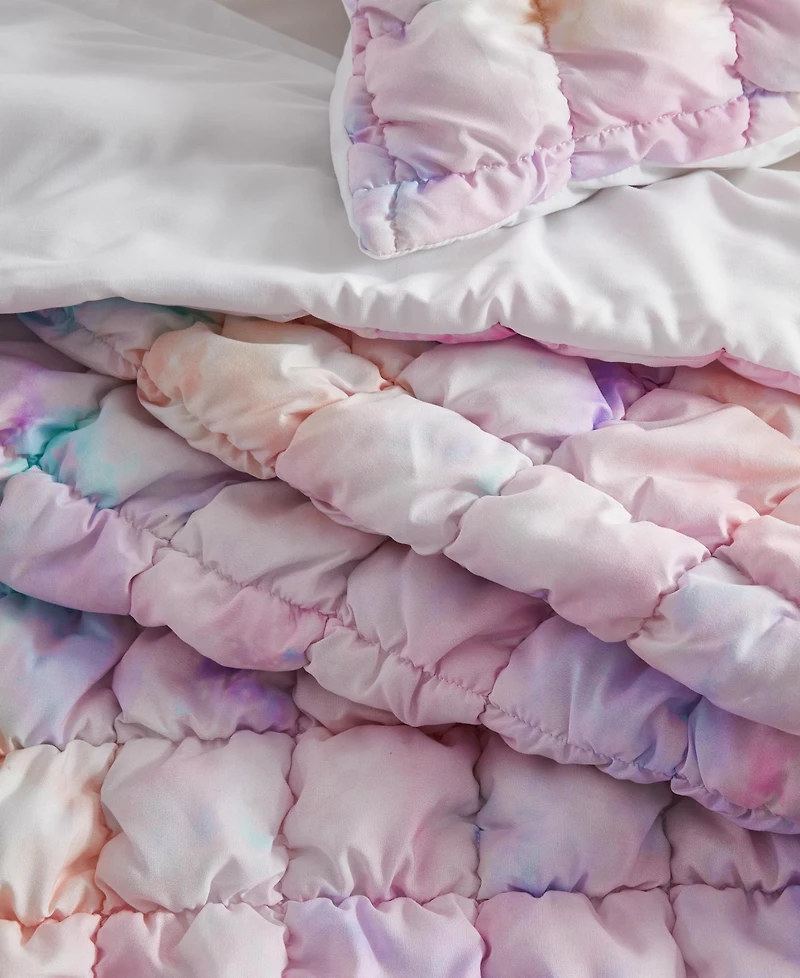 Linery & Co. Marshmallow Puff Quilt Set With Shams