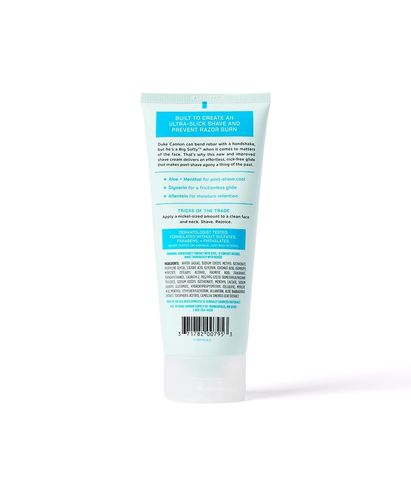 Duke Cannon Supply Co. Big Softy Shave Cream