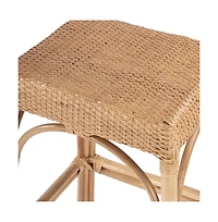 Butler Specialty Robias Rectangular Rattan Bar Stool