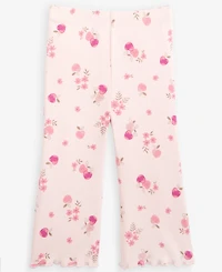 First Impressions Baby Girls' Mix & Match Apple-Print Rib Flare Leggings, Macy's Exclusive