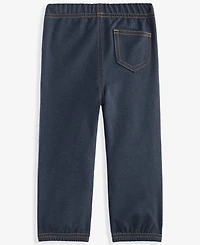 First Impressions Baby Boys' Mix & Match Knit Denim Jogger Pants, Macy's Exclusive