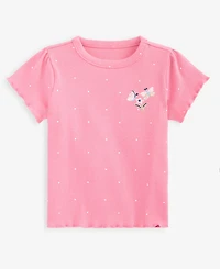 First Impressions Baby Girls' Mix & Match Short-Sleeve Butterfly Ribbed T-Shirt, Macy's Exclusive