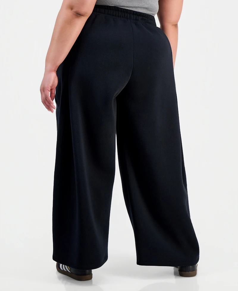 Full Circle Trends Trendy Plus Barrel-Leg Pants