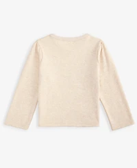 First Impressions Baby Girls' Mix & Match Long-Sleeve Apple Picking T-Shirt, Macy's Exclusive