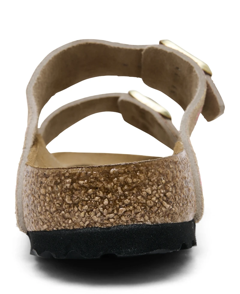 Birkenstock Women's Arizona Suede Leather Floral Print Sandals from Finish Line