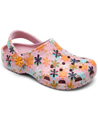 Crocs Big Girls' Classic Retro Summer Clogs from Finish Line