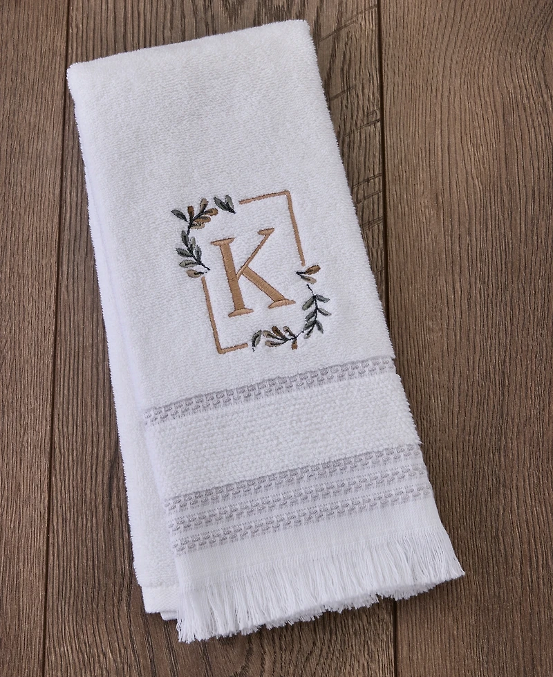 Skl Home Everyday Monogram 2-Pc. Hand Towel Set