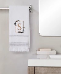 Skl Home Everyday Monogram 2-Pc. Hand Towel Set