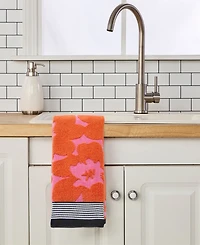 Skl Home Floral Grande Jacquard 2-Pc.Hand Towel Set
