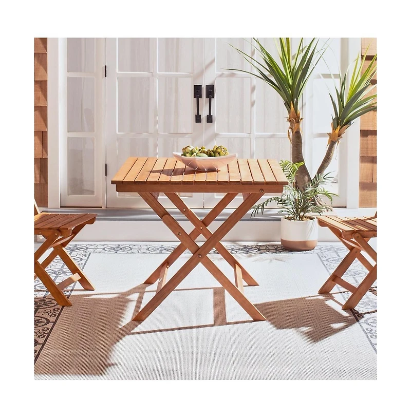 Safavieh Kresler Folding Outdoor Table
