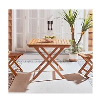 Safavieh Kresler Folding Outdoor Table