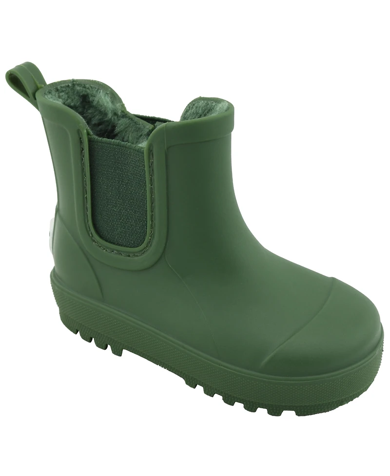 Bearpaw Toddler Faux Fur Lined Chelsea Waterproof Rain Boots