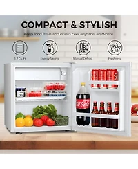 Cowsar 1.7 Cu. Ft Mini Fridge with Freezer for Dorms