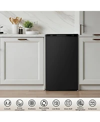 Cowsar 3.2 Cu. Ft Compact Refrigerator with Freezer