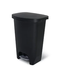 Glad Kitchen Trash Can with Lid, Foot Pedal and Garbage Bag Rings