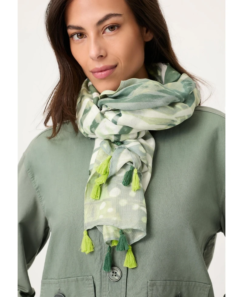 Olsen Women's Botanic Stripe Scarf