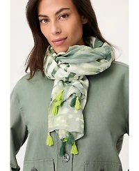 Olsen Women's Botanic Stripe Scarf
